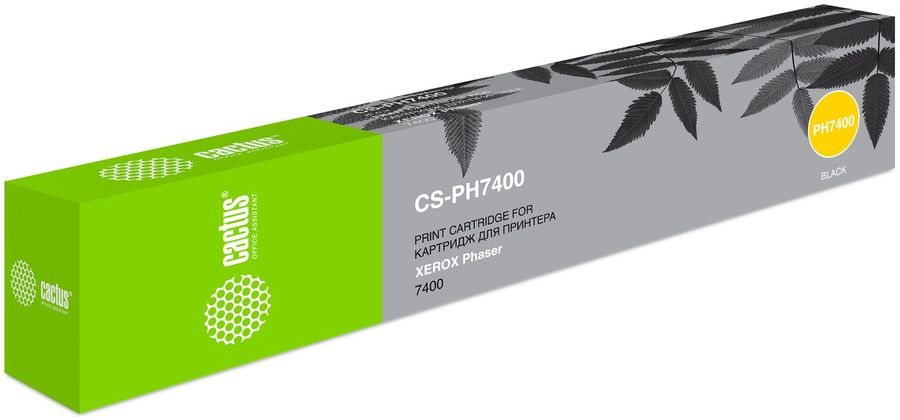 Картридж лазерный Cactus CS-PH7400 106R01080 черный (15000стр.) для Xerox Phaser 7400